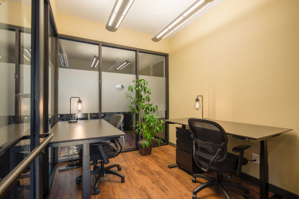 Private two-person office at Shift Workspaces
