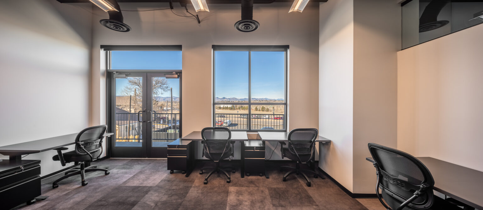 Team office for a group at Shift Workspaces Littleton