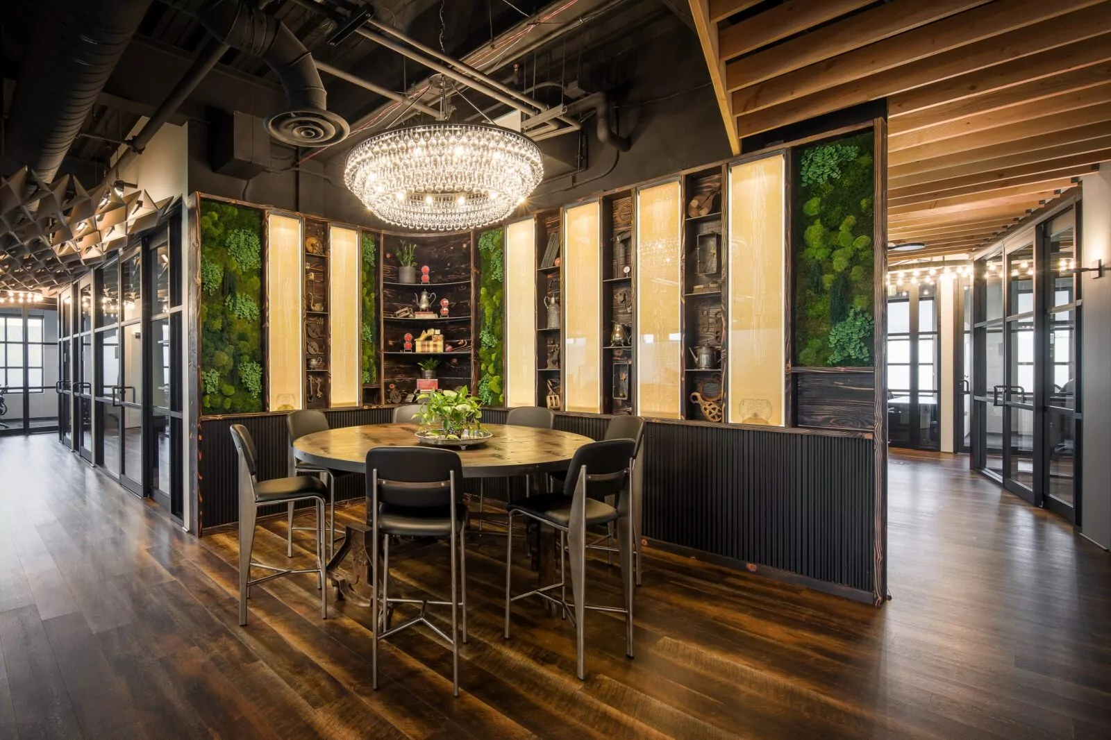 Flexible dedicated desk workspace at Shift Workspaces with professional amenities