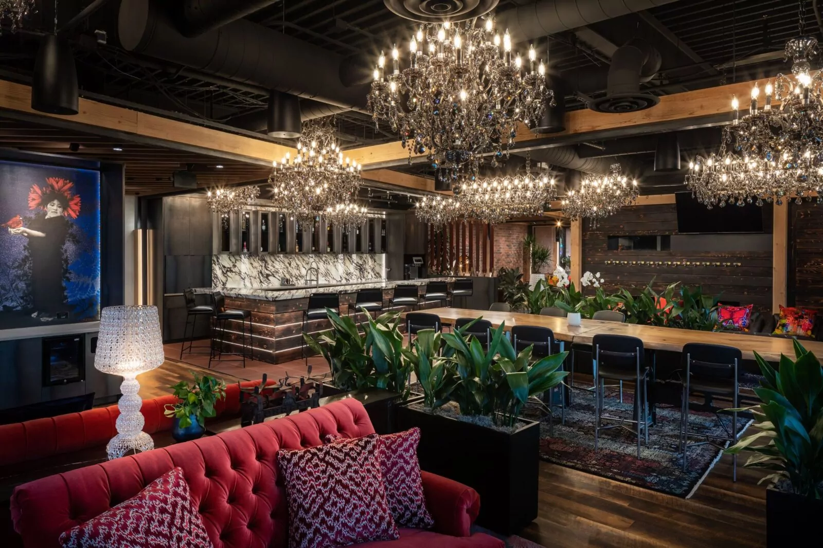 Shift Workspaces coworking lounge with cozy seating and a relaxed atmosphere